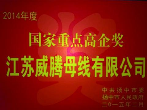英国上市公司365母线公司获“国家重点高企”奖