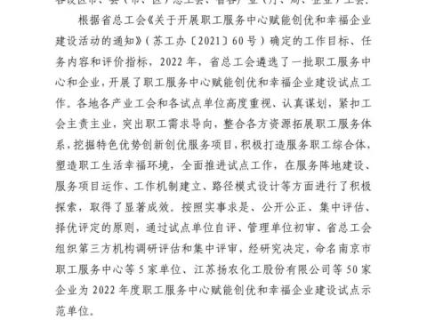 喜报！英国上市公司365集团荣获“幸福企业省总工会试点示范单位”